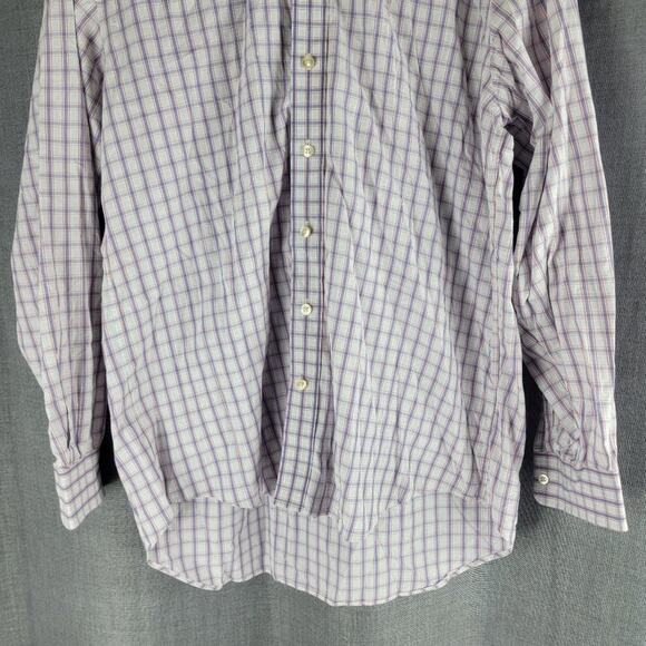 Vineyard Vines Whale Shirt Long Sleeve Button Up Check Pattern Size M - Picture 3 of 5